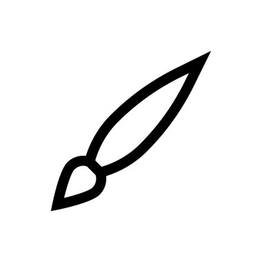 Boya fırçası satırı simgesi.