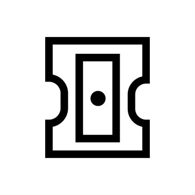 Sharpener line icon.