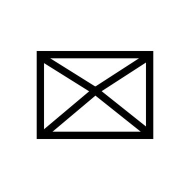 Envelop line icon