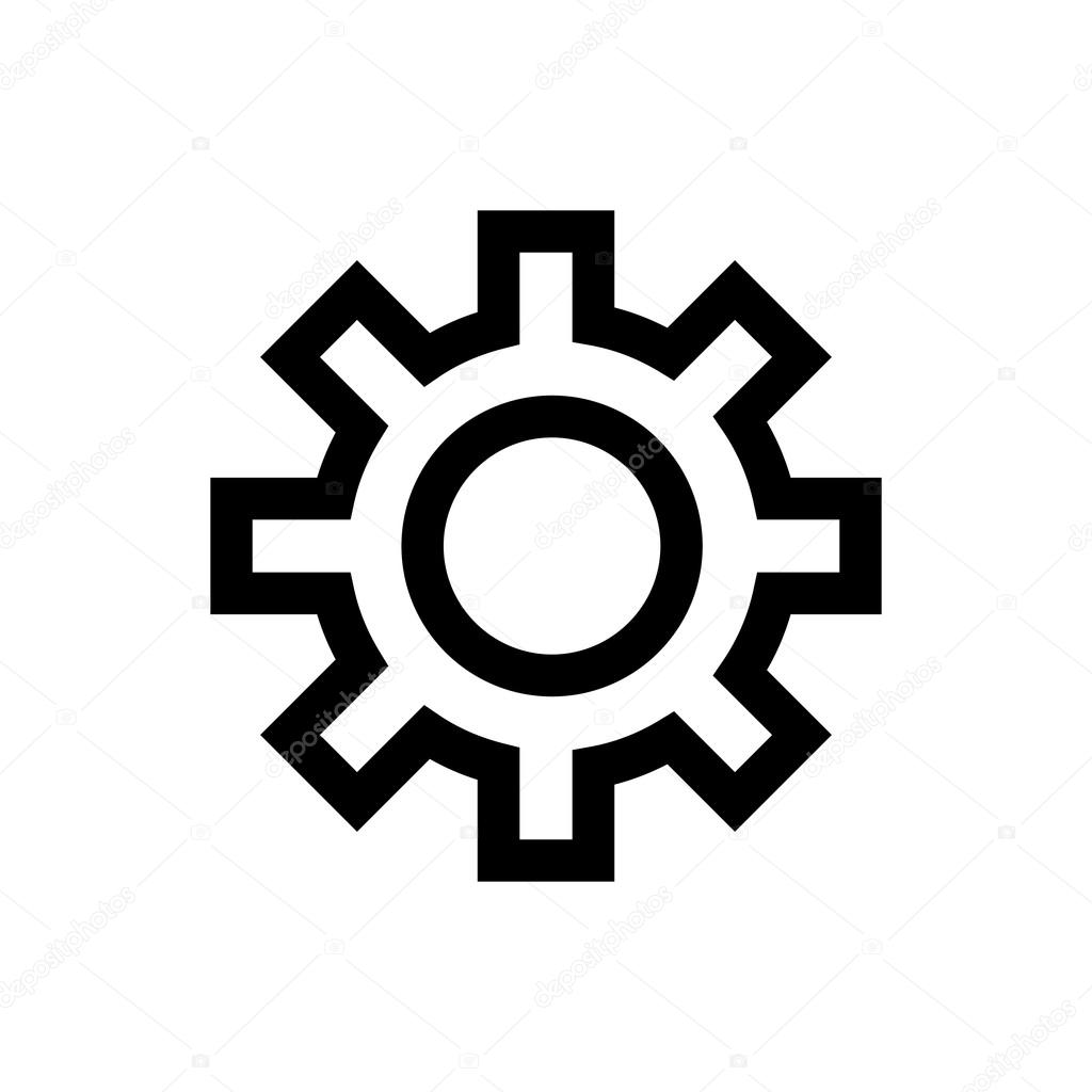 Working process, wheel line icon. Pixel perfect fully editable vector icon suitable for websites, info graphics and print media.