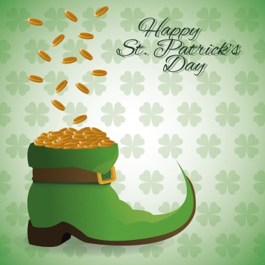 St patricks günü tasarım