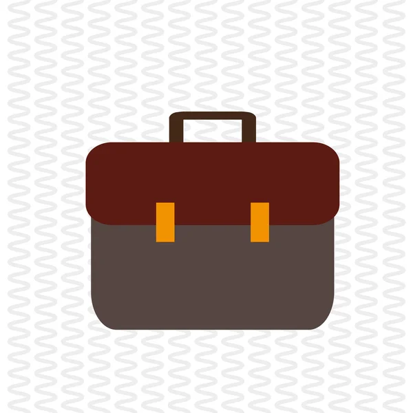Diseño del icono de la maleta — Vector de stock