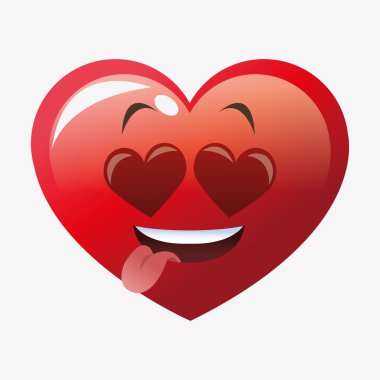 Kalp şekli çizgi film