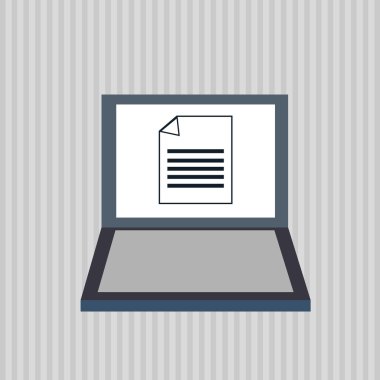 Dizüstü bilgisayar simgesi tasarım