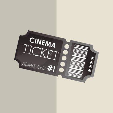 Bilet simgesi tasarım