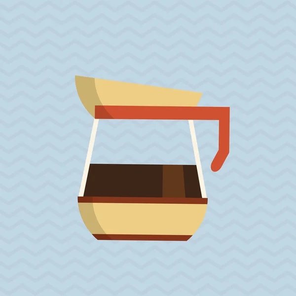 Design ícone de café — Vetor de Stock