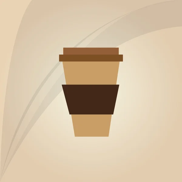 Conception icône café — Image vectorielle