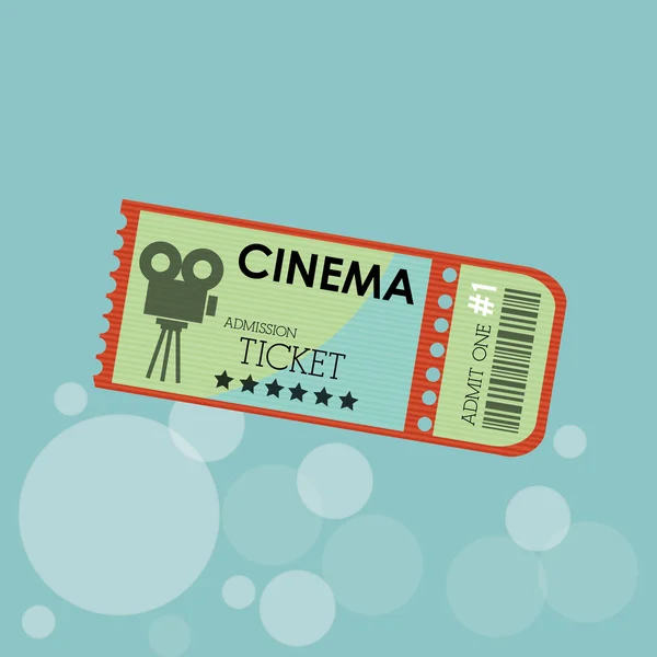 Ticket icon design — Stock Vector