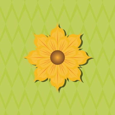 Çiçek simgesi tasarım