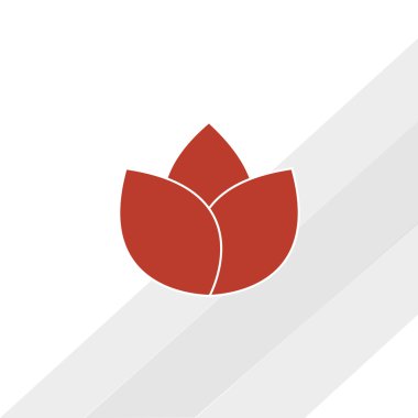 Çiçek simgesi tasarım