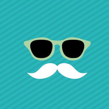 Hippi tarzı simgesi tasarım