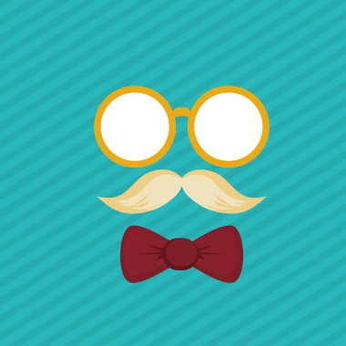 Hippi tarzı simgesi tasarım