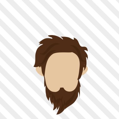 Hippi tarzı simgesi tasarım