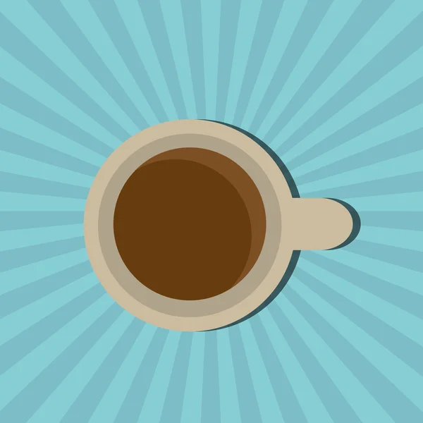 Design pictograme de cafea — Vector de stoc