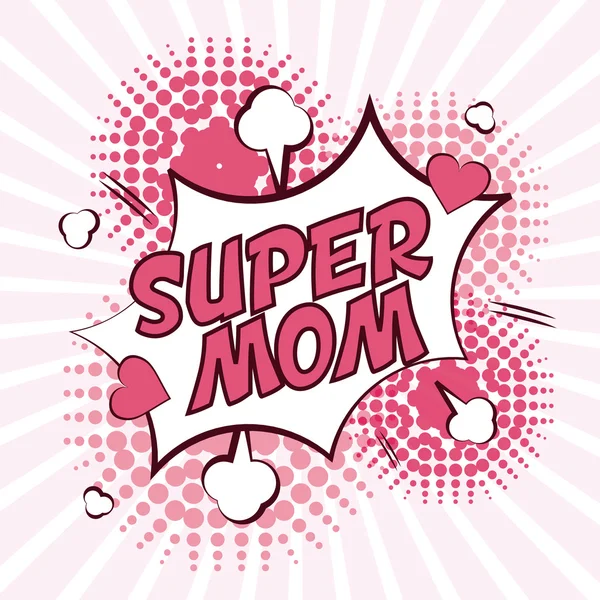 Mothers day design — Stock Vector