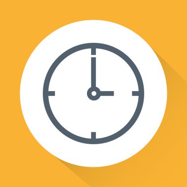 Saat simgesi tasarım