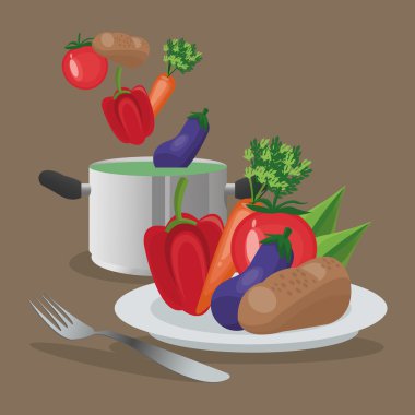 Sağlıklı ve organik gıda tasarım