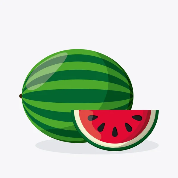 Design de ícone de frutas — Vetor de Stock