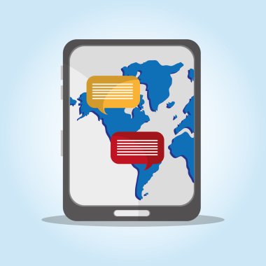 İletişim simgesi tasarım