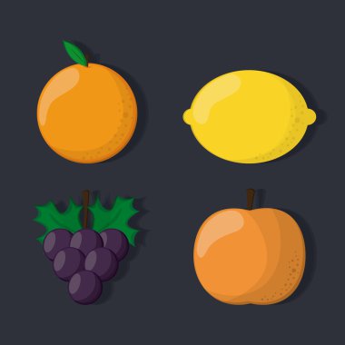 meyve simgesi tasarım