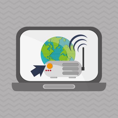 Teknoloji simgesi tasarım