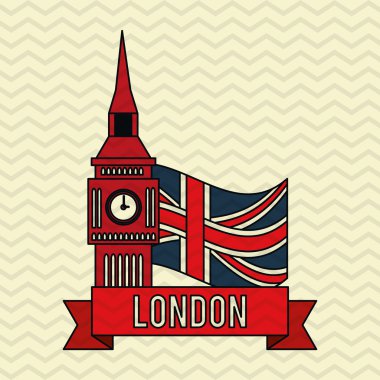 Londra simgesi tasarım