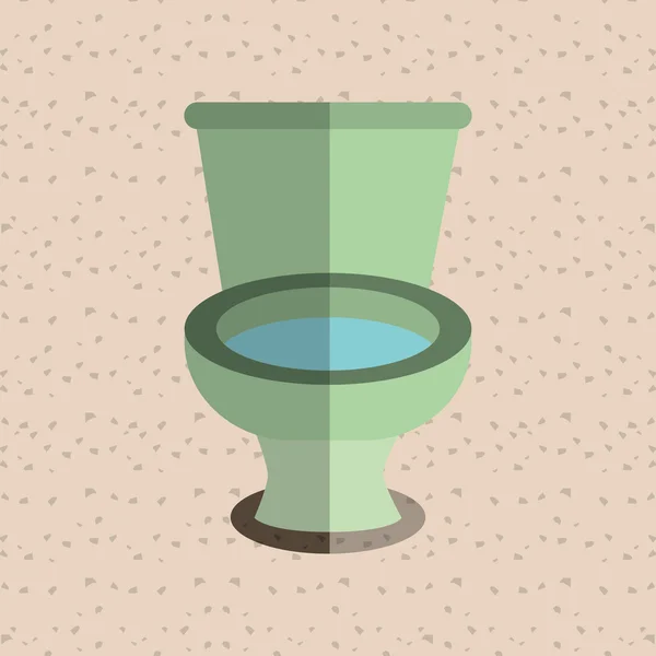 Bathroom icons design — Stock Vector