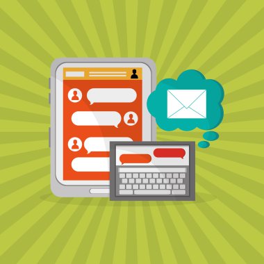 İletişim simgesi tasarım