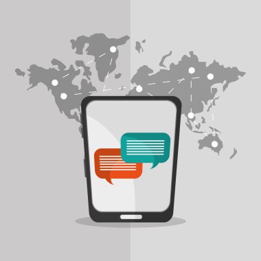 İletişim simgesi tasarım