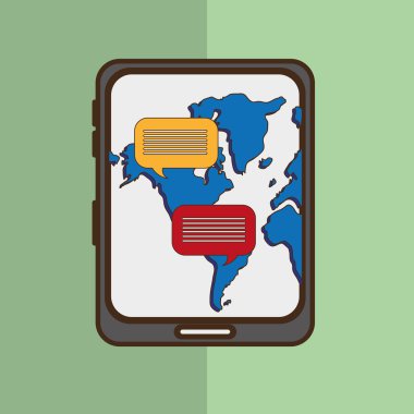 İletişim simgesi tasarım