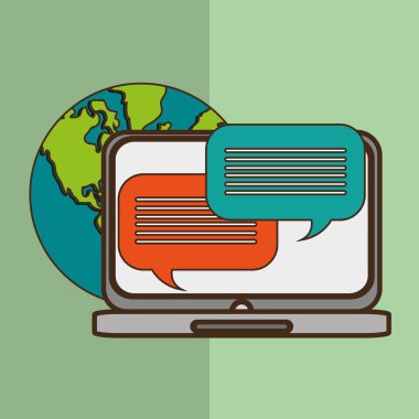 İletişim simgesi tasarım