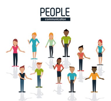 İnsanlar simgesi tasarım