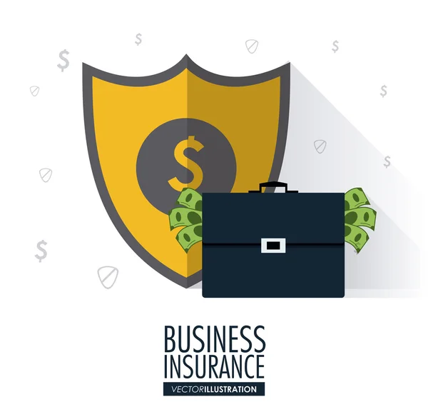 Insurance icon design — Stock Vector