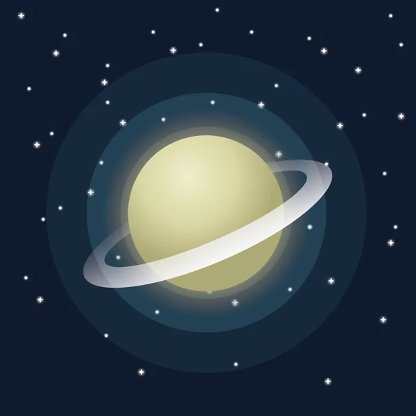 Space-pictogram ontwerp — Stockvector