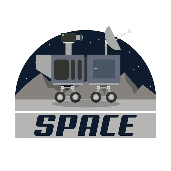 Conception icône de l'espace — Image vectorielle