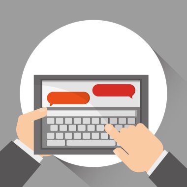 iletişim simgesi desgin