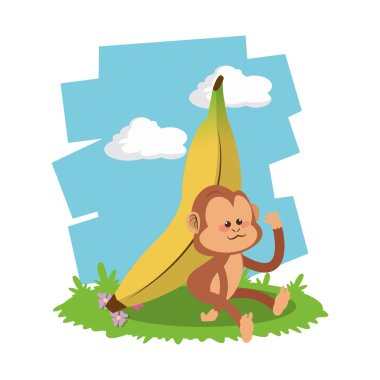 Maymun simgesi tasarım