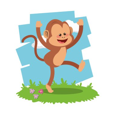 Maymun simgesi tasarım