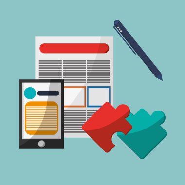 Ekip çalışması simgesi tasarım