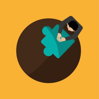 Ekip çalışması simgesi tasarım