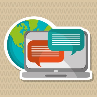 İletişim simgesi tasarım