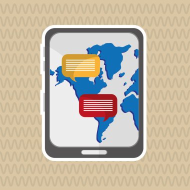 İletişim simgesi tasarım