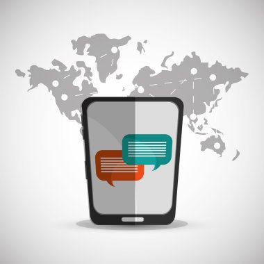 İletişim simgesi tasarım