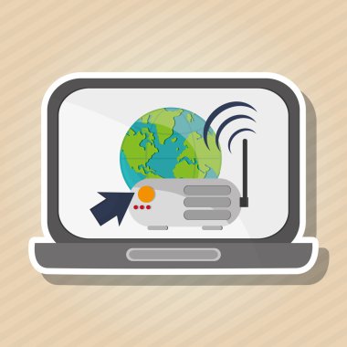 Teknoloji simgesi tasarım