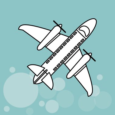 Uçak simgesi tasarım