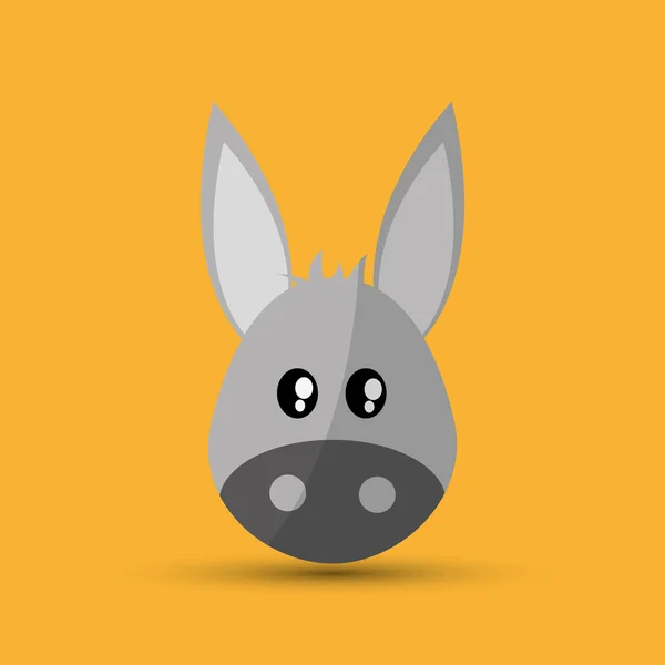 Diseño de icono animal — Vector de stock