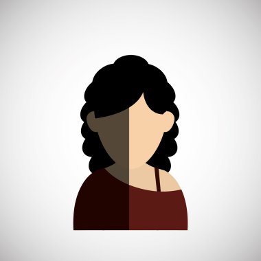 kadın simgesi tasarım