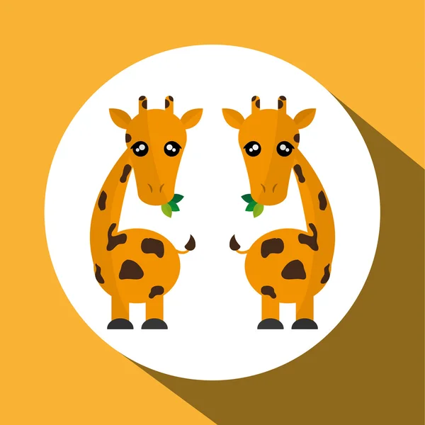 Diseño de icono animal — Vector de stock