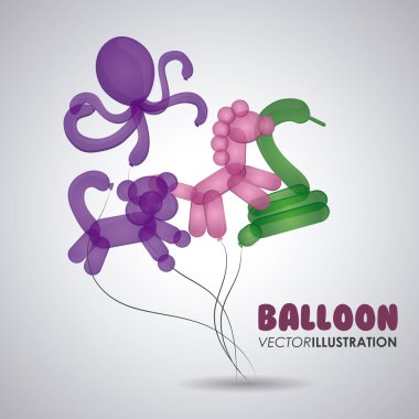 Balon simgesi tasarım