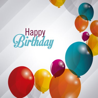 Balon simgesi tasarım